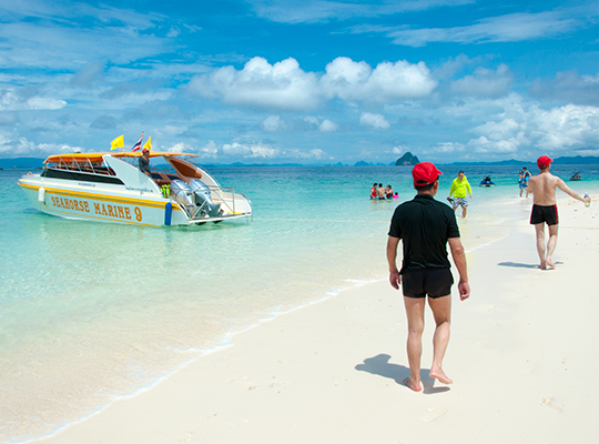 Half Day Tour to Khai Island by Speed Boat