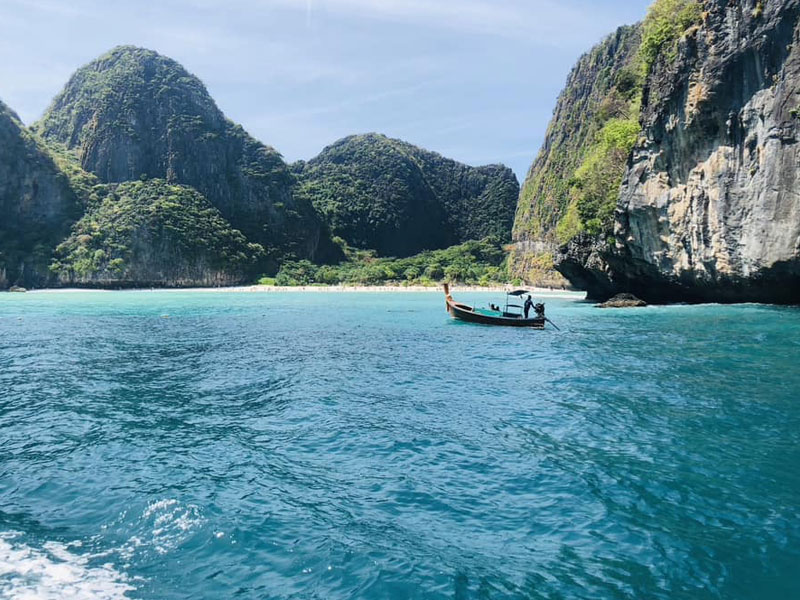 Phi Phi Bamboo by Speed Boat