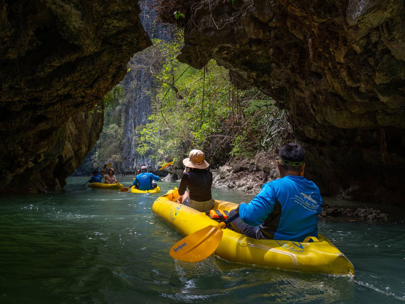 Phang Nga Bay Sea Canoe Twilight Tour