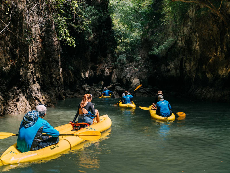 Phang Nga Bay Sea Canoe Twilight Tour