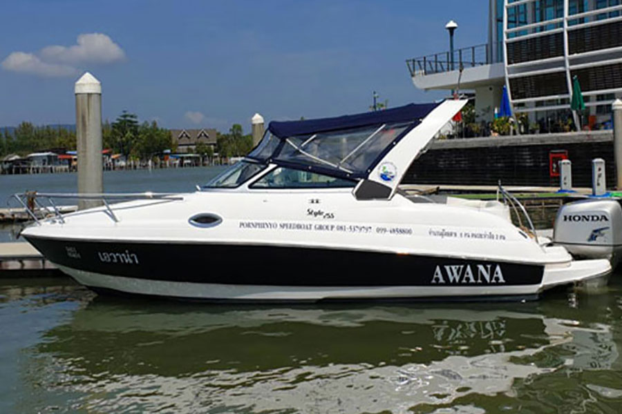 Phuket Luxury Speed Boat Charters Max 3 Pax