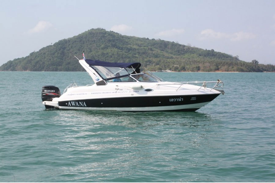 Phuket Luxury Speed Boat Charters Max 3 Pax