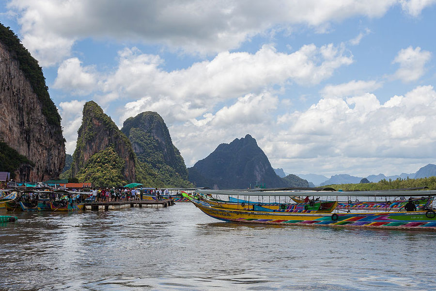 Private  James Bond Islands Tour Long Boat